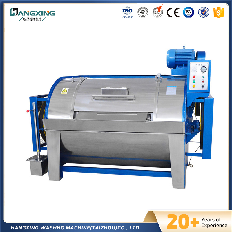 Fullautomatisk industriell horisontal vaskemaskin